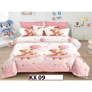 Lenjerie din finet 4 piese 1 Persoana - KX 09