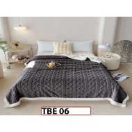 Patura Pufoasa Cocolino cu Blanita pentru pat dublu TBE 06