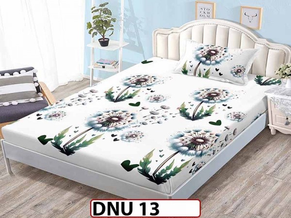 Husa de Pat din Finet + 1 Fata de Perna - Saltea 140x200 - Pat 2 Persoane - DNU 13 Husa de Pat din Finet + 1 Fata de Perna - Saltea 140x200 - Pat 2 Persoane - DNU 13