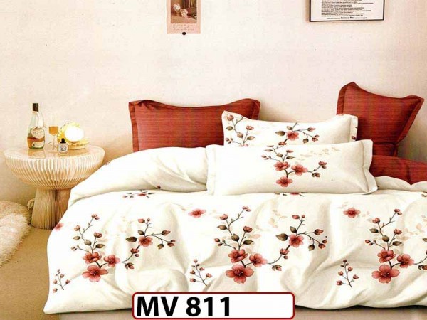 Lenjerie din bumbac Satinat 4 piese Casa New Concept - MV811