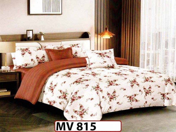 Lenjerie din bumbac Satinat 4 piese Casa New Concept - MV815