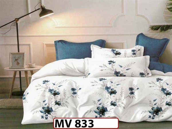 Lenjerie din bumbac Satinat 4 piese Casa New Concept - MV833