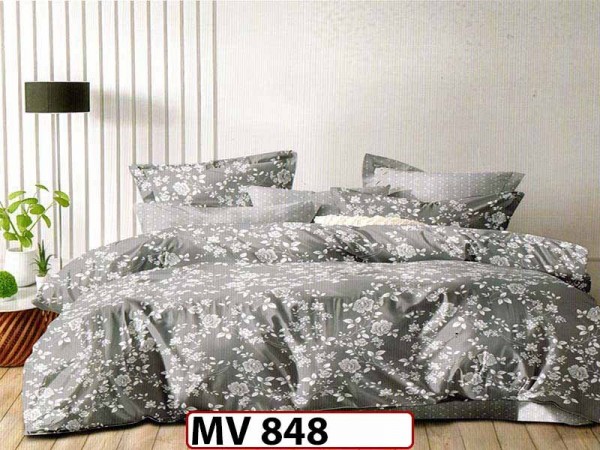 Lenjerie din bumbac Satinat 4 piese Casa New Concept - MV848 Lenjerie din bumbac Satinat 4 piese Casa New Concept - MV848