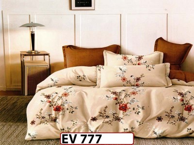 Lenjerie din bumbac Satinat 6 piese Casa New Concept - EV777 Lenjerie din bumbac Satinat 6 piese Casa New Concept - EV777