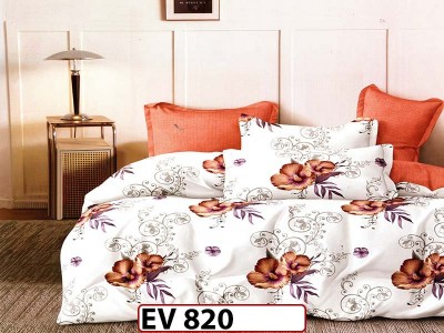 Lenjerie din bumbac Satinat 6 piese Casa New Concept - EV820 Lenjerie din bumbac Satinat 6 piese Casa New Concept - EV820