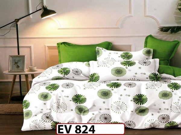 Lenjerie din bumbac Satinat 6 piese Casa New Concept - EV824 Lenjerie din bumbac Satinat 6 piese Casa New Concept - EV824