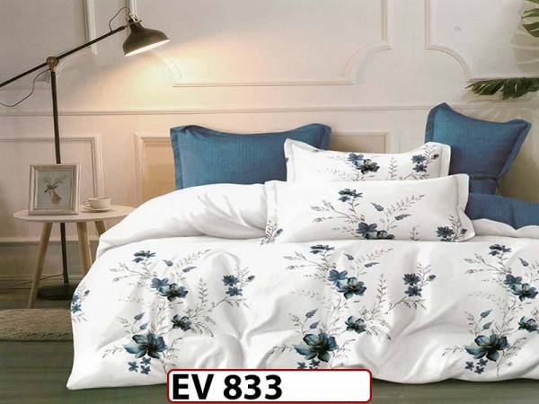 Lenjerie din bumbac Satinat 6 piese Casa New Concept - EV833 Lenjerie din bumbac Satinat 6 piese Casa New Concept - EV833