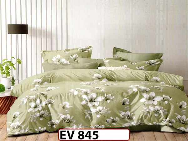 Lenjerie din bumbac Satinat 6 piese Casa New Concept - EV845 Lenjerie din bumbac Satinat 6 piese Casa New Concept - EV845