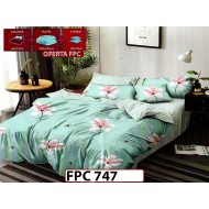 SET Lenjerie din Finet 6 Piese + Pilota 200x220cm + 2 Perne 50x70cm - FPC 747