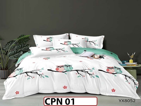 Lenjerie pat 1 PERSOANA,FINET, fara elastic, 4 piese - CPN 01 Lenjerie pat 1 PERSOANA,FINET, fara elastic, 4 piese - CPN 01