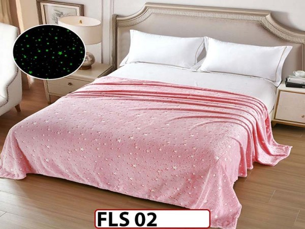 Patura Fosforescenta din Microfibra Plusata 200x230cm - FLS 02 Patura Fosforescenta din Microfibra Plusata 200x230cm - FLS 02