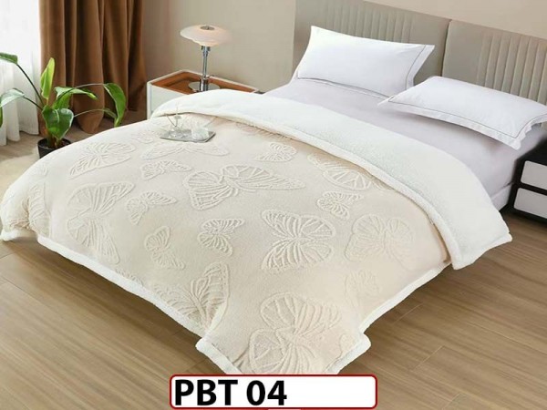 Patura Pufoasa Cocolino cu Blanita cu Fermoar 200x230cm - PBT 04