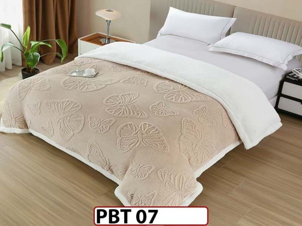 Patura Pufoasa Cocolino cu Blanita cu Fermoar 200x230cm - PBT 07