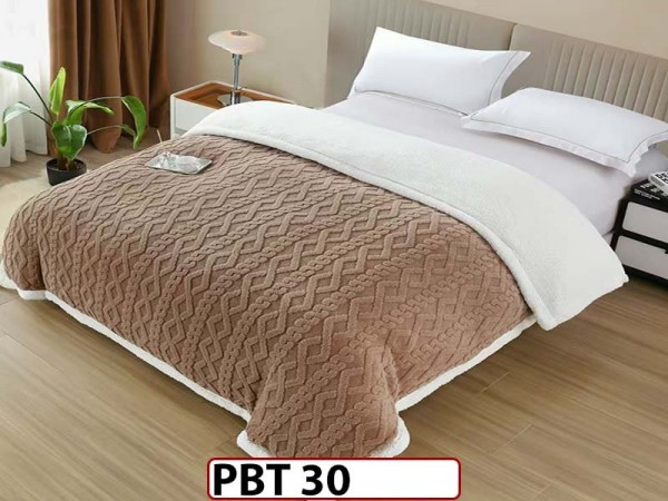 Patura Pufoasa Cocolino cu Blanita cu Fermoar 200x230cm - PBT 30 Patura Pufoasa Cocolino cu Blanita cu Fermoar 200x230cm - PBT 30