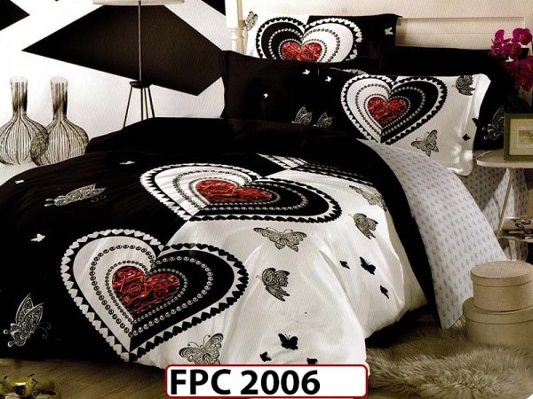 SET Lenjerie din Finet 6 Piese + Pilota 200x220cm + 2 Perne 50x70cm - FPC 2006 SET Lenjerie din Finet 6 Piese + Pilota 200x220cm + 2 Perne 50x70cm - FPC 2006