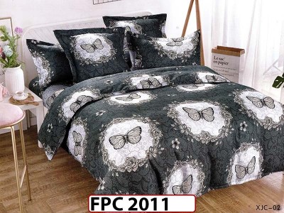 SET Lenjerie din Finet 6 Piese + Pilota 200x220cm + 2 Perne 50x70cm - FPC 2011