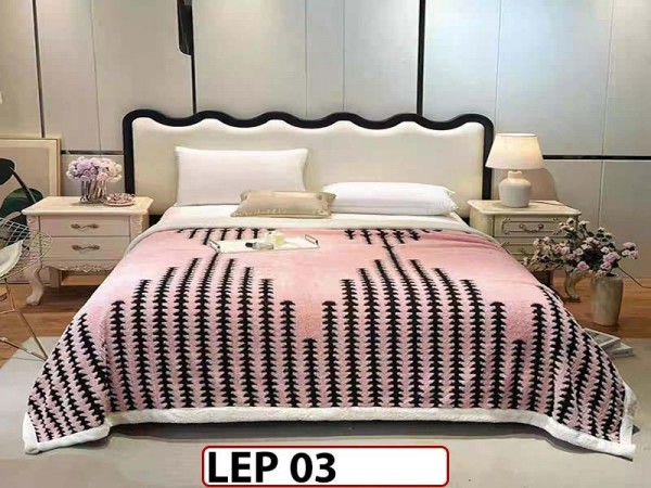 Patura Pufoasa Cocolino cu Blanita pentru pat dublu LEP 03