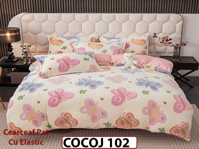 Lenjerie De Pat COCOLINO  cu Elastic 4 piese - COCOJ102