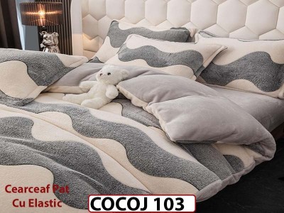 Lenjerie De Pat COCOLINO  cu Elastic 4 piese - COCOJ103