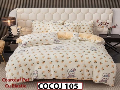 Lenjerie De Pat COCOLINO  cu Elastic 4 piese - COCOJ105