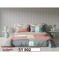 Lenjerie din finet 6 piese Imprimata Digital cu elastic - SY 002