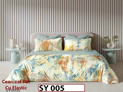 Lenjerie din finet 6 piese Imprimata Digital cu elastic - SY 005