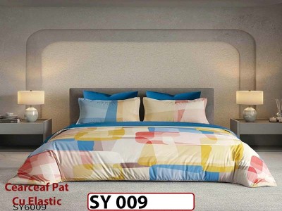 Lenjerie din finet 6 piese Imprimata Digital cu elastic - SY 009