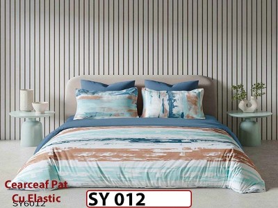 Lenjerie din finet 6 piese Imprimata Digital cu elastic - SY 012