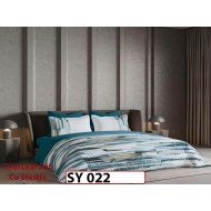 Lenjerie din finet 6 piese Imprimata Digital cu elastic - SY 022