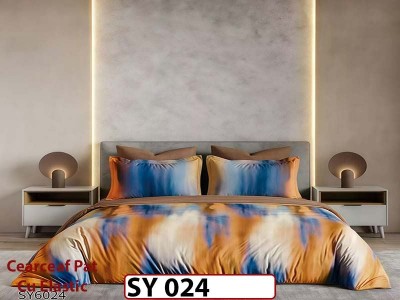 Lenjerie din finet 6 piese Imprimata Digital cu elastic - SY 024