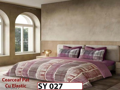 Lenjerie din finet 6 piese Imprimata Digital cu elastic - SY 027