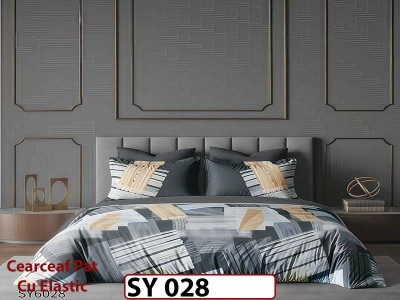 Lenjerie din finet 6 piese Imprimata Digital cu elastic - SY 028