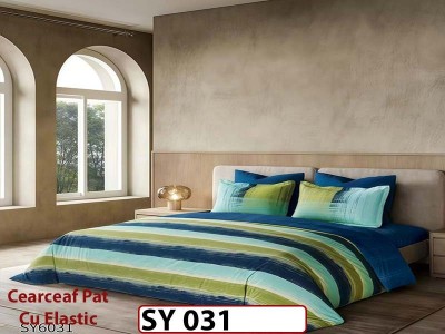 Lenjerie din finet 6 piese Imprimata Digital cu elastic - SY 031