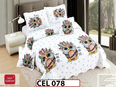 Cuvertura cu 5 piese din BUMBAC 100% - CEL078