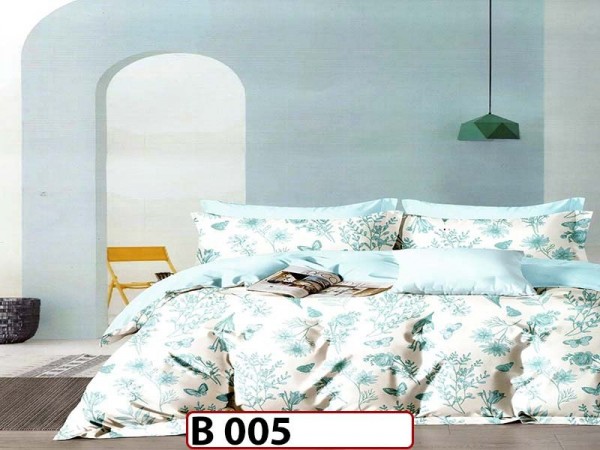 Lenjerie din bumbac 100% 4 piese CasaNewConcept - B005