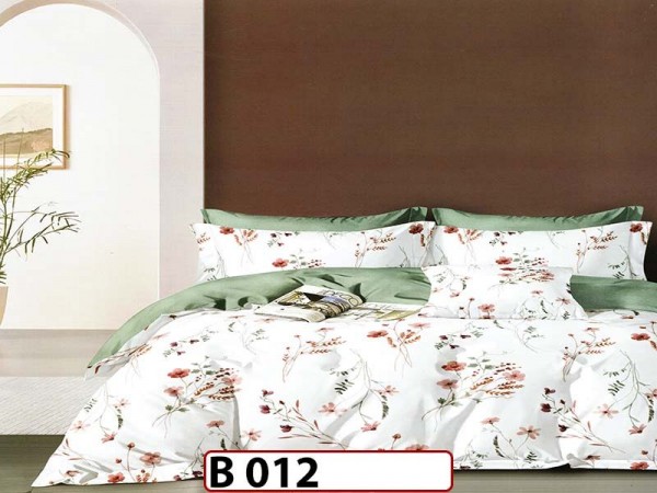 Lenjerie din bumbac 100% 4 piese CasaNewConcept - B 012