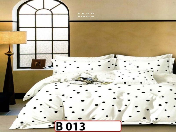 Lenjerie din bumbac 100% 4 piese CasaNewConcept - B 013
