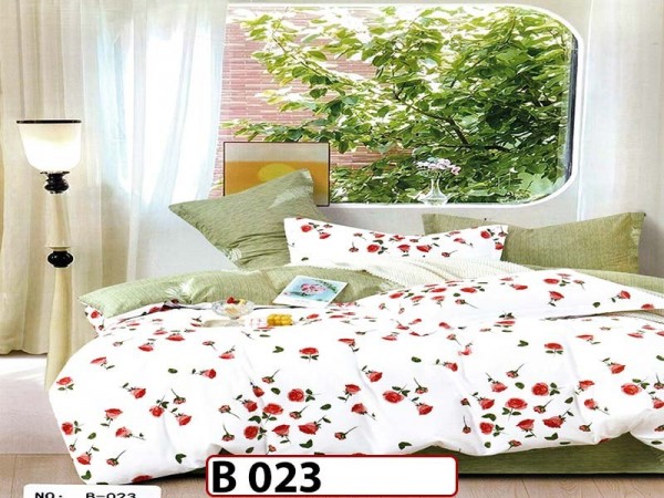 Lenjerie din bumbac 100% 4 piese CasaNewConcept - B023