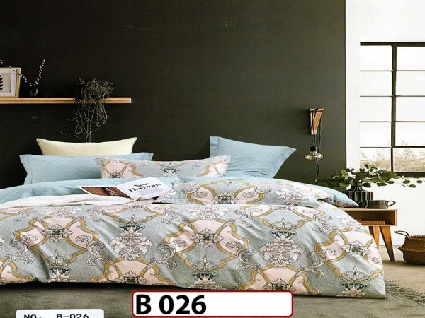Lenjerie din bumbac 100% 4 piese CasaNewConcept - B026