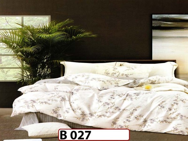 Lenjerie din bumbac 100% 4 piese CasaNewConcept - B 027