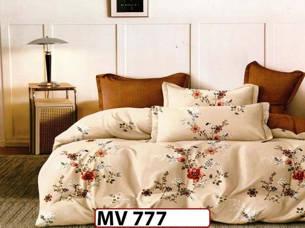 Lenjerie din bumbac Satinat 4 piese Casa New Concept - MV777
