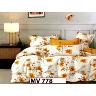 Lenjerie din bumbac Satinat 4 piese Casa New Concept - MV778