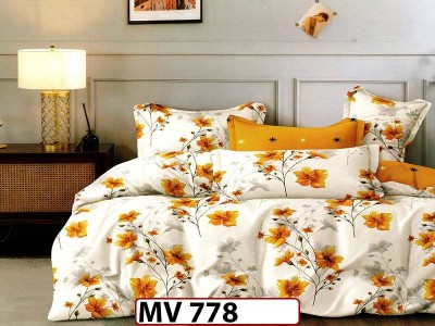 Lenjerie din bumbac Satinat 4 piese Casa New Concept - MV778