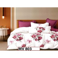 Lenjerie din bumbac Satinat 4 piese Casa New Concept - MV803