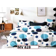 Lenjerie din bumbac Satinat 4 piese Casa New Concept - MV828