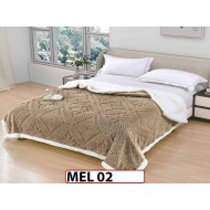 Patura Pufoasa Cocolino cu Blanita cu Fermoar 200x230cm - MEL 02