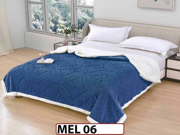 Patura Pufoasa Cocolino cu Blanita cu Fermoar 200x230cm - MEL 06 Patura Pufoasa Cocolino cu Blanita cu Fermoar 200x230cm - MEL 06