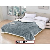 Patura Pufoasa Cocolino cu Blanita cu Fermoar 200x230cm - MEL 07