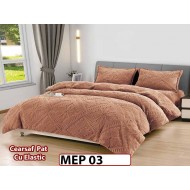 Lenjerie De Pat Cocolino 2 Persoane CU ELASTIC 4 piese - MEP 03