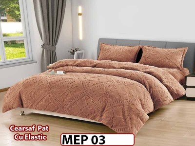 Lenjerie De Pat Cocolino 2 Persoane CU ELASTIC 4 piese - MEP 03